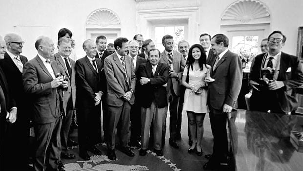 connie chung in nixon white house